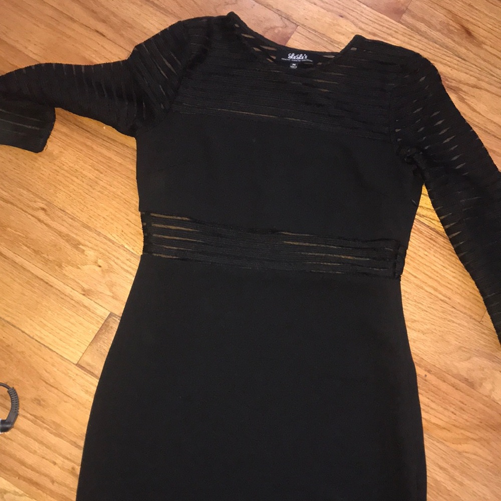 LULUS black mini dress